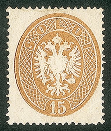 Antichi Stati Italiani - Lombardo Veneto - 1863 - 15 soldi bruno (40)