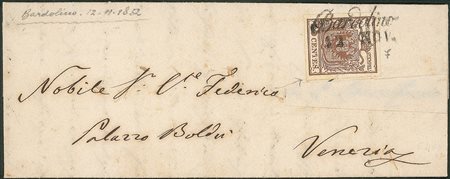 Antichi Stati Italiani - Lombardo Veneto - Annullamenti  - Bardolino corsivo (5 P.ti)