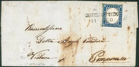 Antichi Stati Italiani - Lombardo Veneto - Annullamenti  - Castelgoffredo (stampatello dritto - P.ti 10)