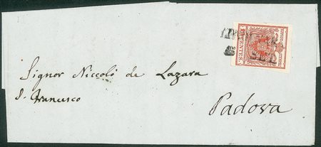 Antichi Stati Italiani - Lombardo Veneto - Annullamenti  - Lendinara (stampatello dritto - P.ti 6)