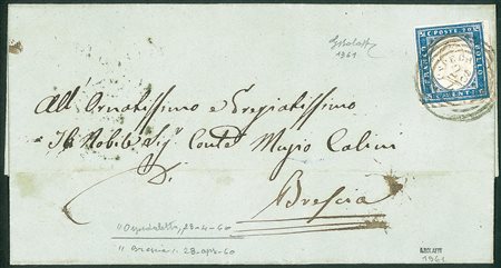 Antichi Stati Italiani - Lombardo Veneto - Annullamenti  - Ospedaletto (C4 - P.ti 10)