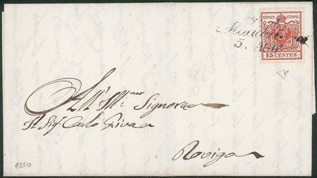 Antichi Stati Italiani - Lombardo Veneto - Annullamenti  - S.M. Maddalena (corsivo - P.ti 8)