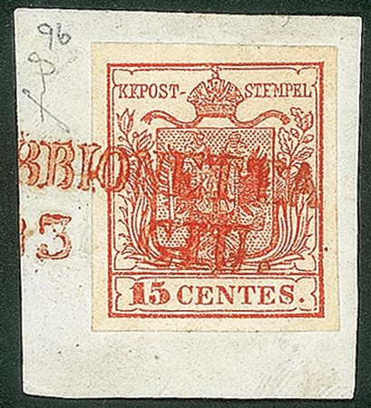 Antichi Stati Italiani - Lombardo Veneto - Annullamenti  - Sabbionetta (stampatello dritto - P.ti R4)