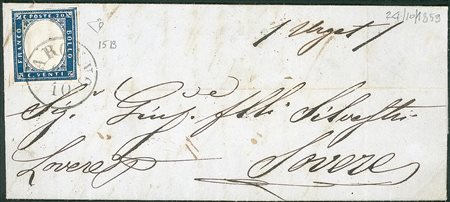 Antichi Stati Italiani - Lombardo Veneto - Annullamenti  - Saronno (C1 - P.ti 9)