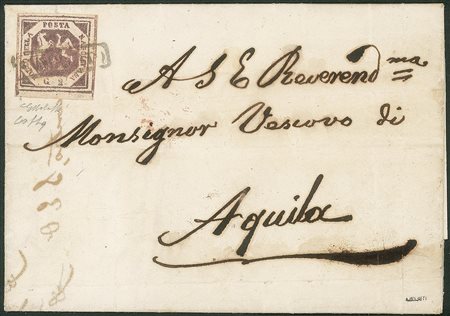 Antichi Stati Italiani - Napoli - Falso dell'epoca - Falso per Posta