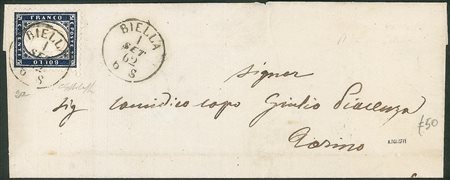 Antichi Stati Italiani - Sardegna - 20 cent indaco (2)