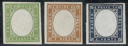 Antichi Stati Italiani - Sardegna - 1855/1863 - Quarta emissione (13/18)