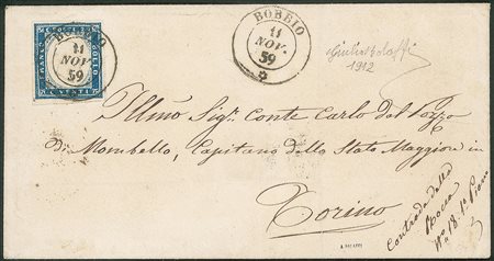 Antichi Stati Italiani - Sardegna - Annullamenti - Bobbio (P.ti 3)