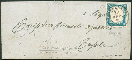 Antichi Stati Italiani - Sardegna - Annullamenti - Castellazzo (P.ti 5)