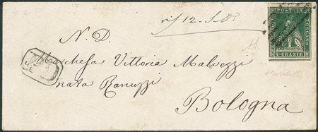 Antichi Stati Italiani - Toscana - Bellissimo esemplare con ampi margini del 4 crazie verde (14)