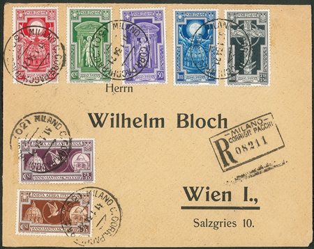 Regno - Vittorio Emanuele III - Anno Santo (345/349 + 54/55)