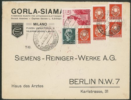 Regno - Vittorio Emanuele III - Bimillenario Oraziano 1,75 + 1 lira (404)