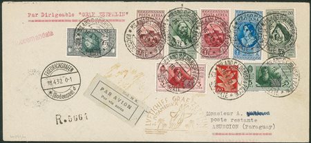 Regno - Vittorio Emanuele III - Posta Aerea e Aerogrammi - 3° Sud Amerika Fahrt