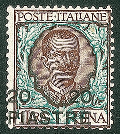 Uffici Postali all'Estero - Levante - Costantinopoli - 1908 - 20 piastre su 1 lira (18A)
