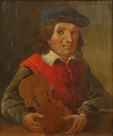 Mosè di Giosuè Bianchi (Monza, 1840 - Monza, 1904) Ritratto di Antonio...