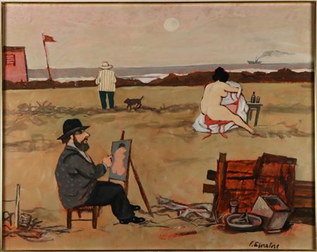 Fausto Maria Liberatore (Lucca, 1922 - Lido di Camaiore, 2004) Il pittore...