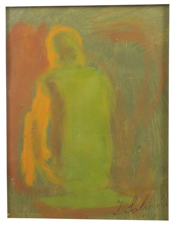 Innocente Salvini (Cocquio-Trevisago, 1889 - Cocquio-Trevisago, 1979) Figura,...