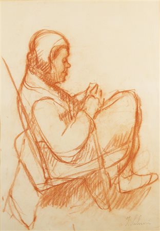 Innocente Salvini (Cocquio-Trevisago, 1889 - Cocquio-Trevisago, 1979) Senza...