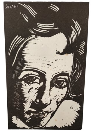 Lorenzo Viani (Viareggio, 1882 - Lido di Ostia, 1936) Ritratto di P.B....