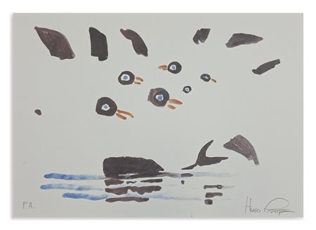 PRATT HUGO (1927 - 1995) - Balena.