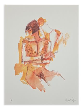 PRATT HUGO (1927 - 1995) - Nudo.