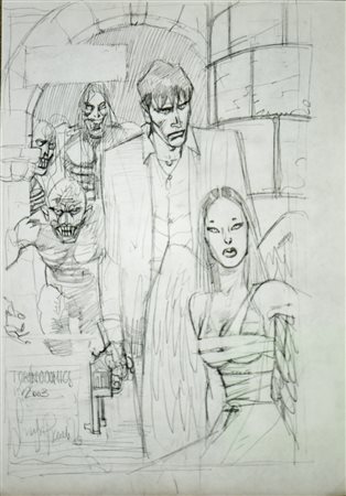 Piccatto Luigi - Dylan Dog per Torino Comics.