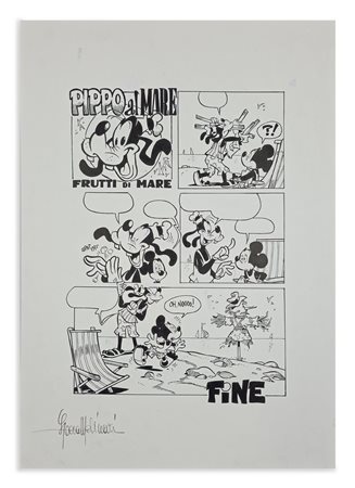 MOLINARI LARA (n. 1970) - Pippo al mare.