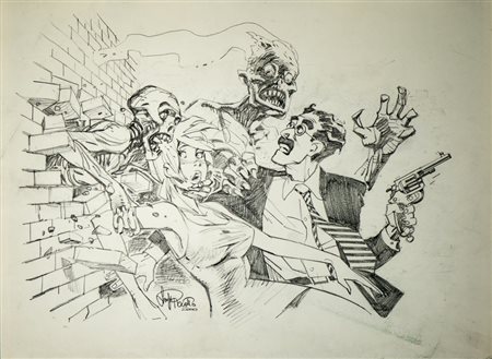 Piccatto Luigi - Senza titolo -  da Dylan Dog: Groucho.