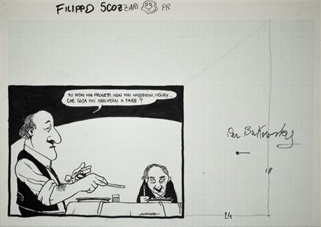 Scozzari Filippo (n. 1946) - Per Bukowski.