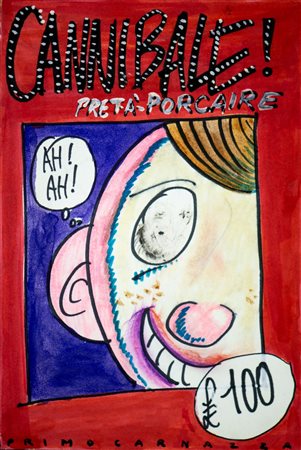 Scozzari Filippo (n. 1946) - Cannibale/Pret a Porcaire.