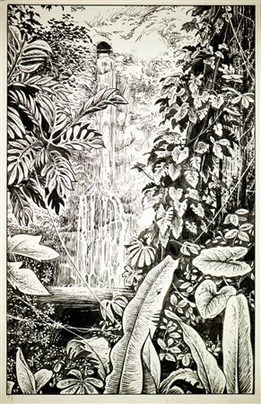 MANARA MILO (n. 1945) - TAVOLA DA "GENIUS".