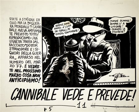 SCOZZARI FILIPPO - ANDREA PAZIENZA - Cannibale vede e prevede.