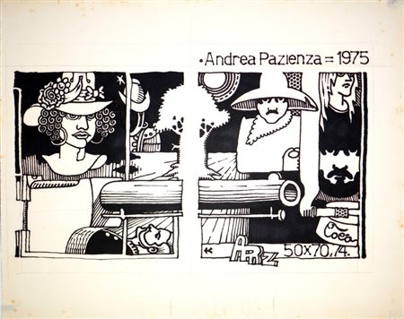 PAZIENZA ANDREA - Andrea Pazienza = 1975.