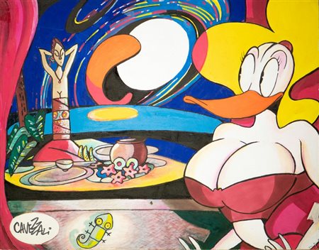 CAVEZZALI MASSIMO (1950 - 2023) - AVA CENA ROMANTICA.