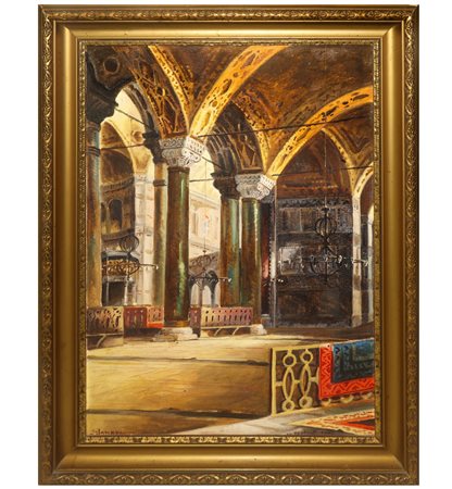 Interno della Basilica di Santa Sofia ad Istanbul