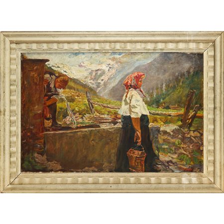 Contadini alla fonte