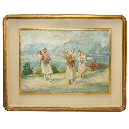 Leonardo Ruggero - Donne con bambini in braccio