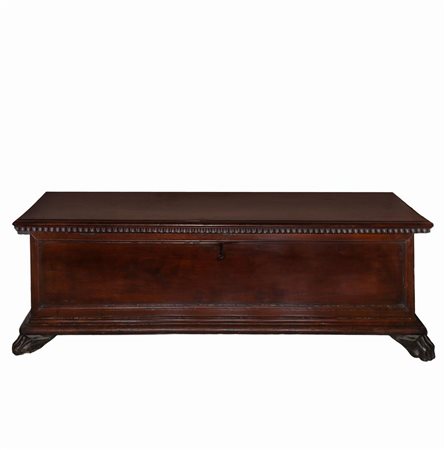 Cassapanca in legno di noce