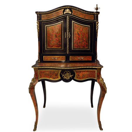 Mobile Napoleone III con inserti in metallo