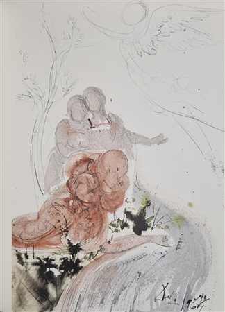 DALI' SALVADOR Spagna 1904 - 1989 "Biblia Sacra - Vulgatae Editionis"