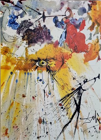 DALI' SALVADOR Spagna 1904 - 1989 "Biblia Sacra - Vulgatae Editionis"