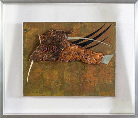 Roberto Crippa (Monza 1921 - Bresso 1972), "Uccello", 1971.