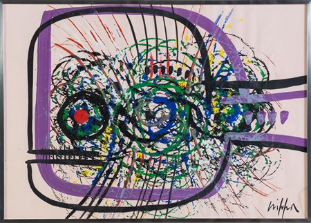 Roberto Crippa (Monza 1921 - Bresso 1972), "Senza titolo".