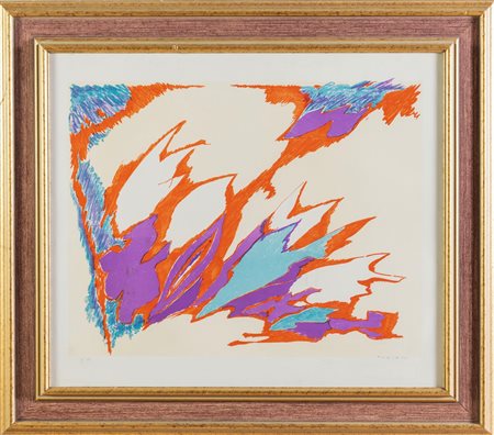 Giulio Turcato (Mantova 1912 - Roma 1995), "Arcipelago e sesso".