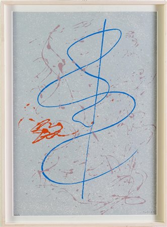 Giulio Turcato (Mantova 1912 - Roma 1995), "Senza titolo".