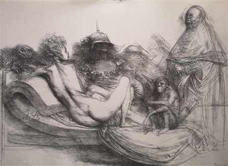 Riccardo Tommasi Ferroni (Pietrasanta 1934 - Pieve di Camaiore 2000), "Senza titolo".