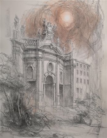 Riccardo Tommasi Ferroni (Pietrasanta 1934 - Pieve di Camaiore 2000), "Architettura".