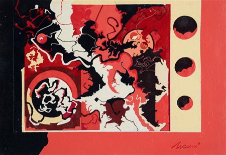 Mario Nanni (Castellina in Chianti 1922 - Bologna 2019), "I giochi della metamorfosi", 2003.