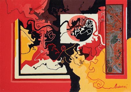 Mario Nanni (Castellina in Chianti 1922 - Bologna 2019), "I giochi della metamorfosi", 2003.