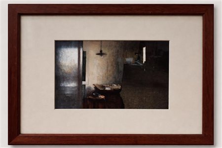 Dino Boschi (Bologna 1923 - 2015),"Interno atelier", 1995.